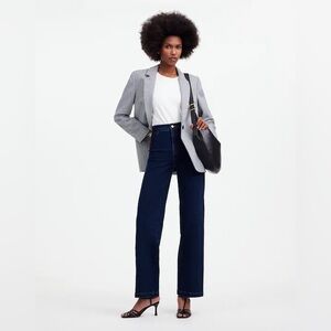 NEW NWT Madewell curvy‎ emmet wide leg Jean welt pocket edition size 27